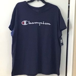 NWT Champion Women's Double Dry V-Neck Tee Size 3X